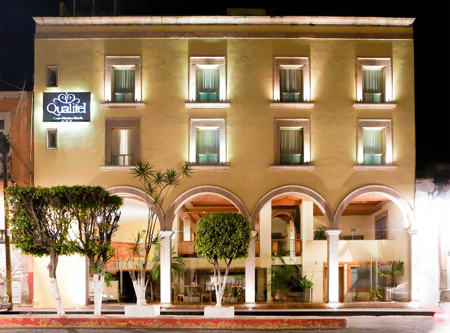 Hotel Qualitel Centro Histórico Morelia Exterior foto
